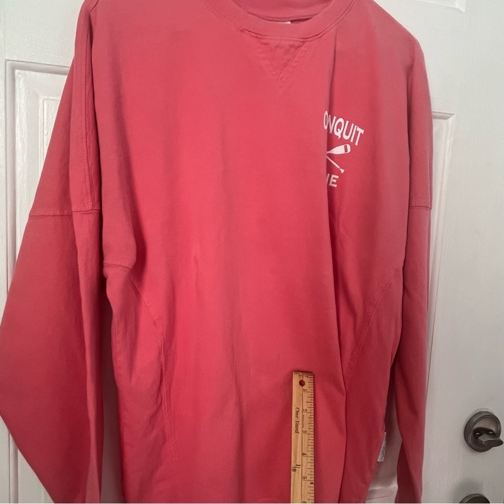 Ogunquit Maine Long Sleeve Shirt In Coral View 5